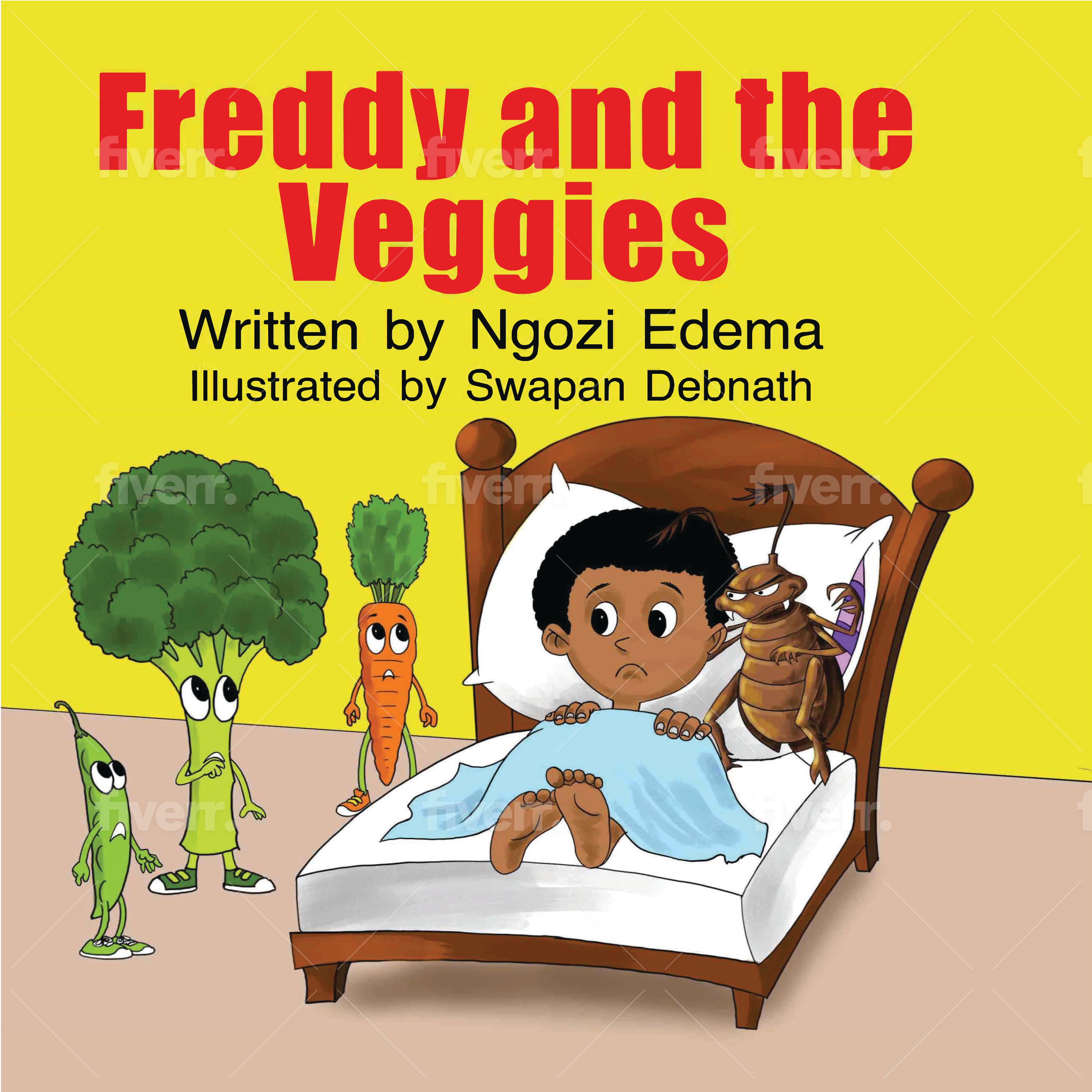 Freddy and the veggies cover page