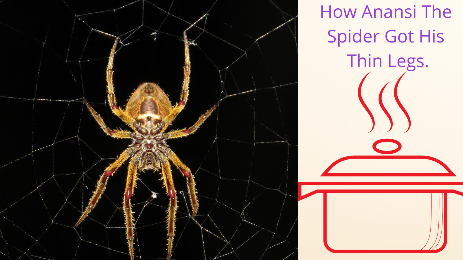 How Anansi got thin legs