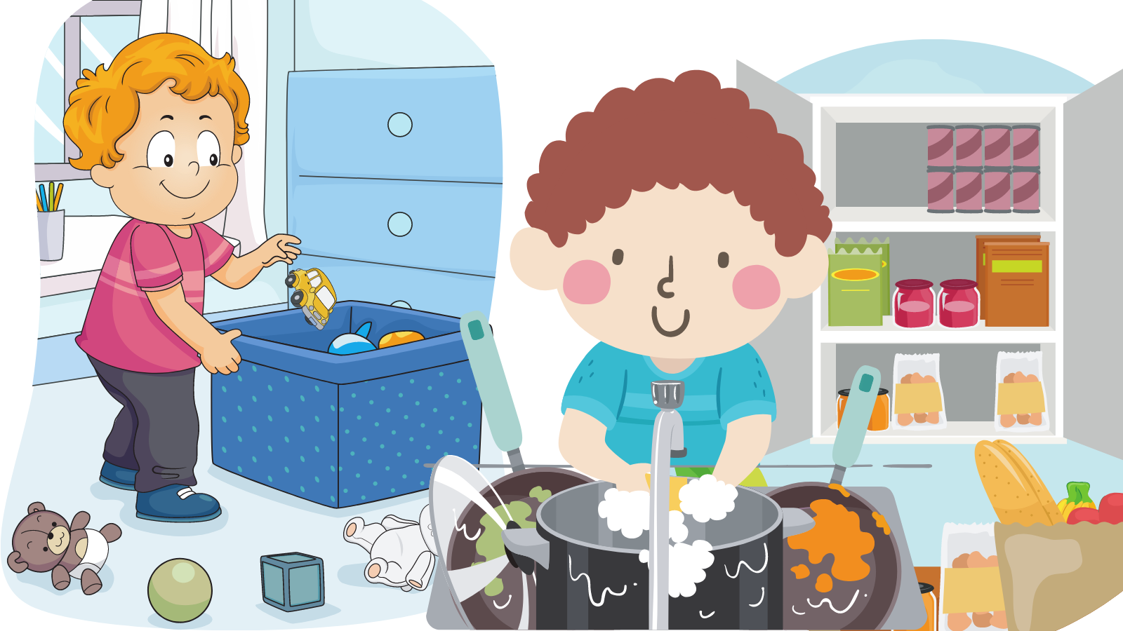 Household chores for kids